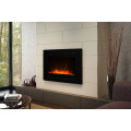 40" wall mounted imitation fire wood fireplace with remote control